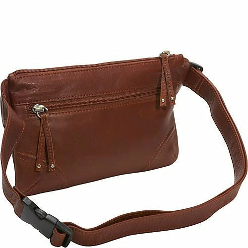 Osgoode Marley Slim Cashmere Leather Waist Pack - Image 3