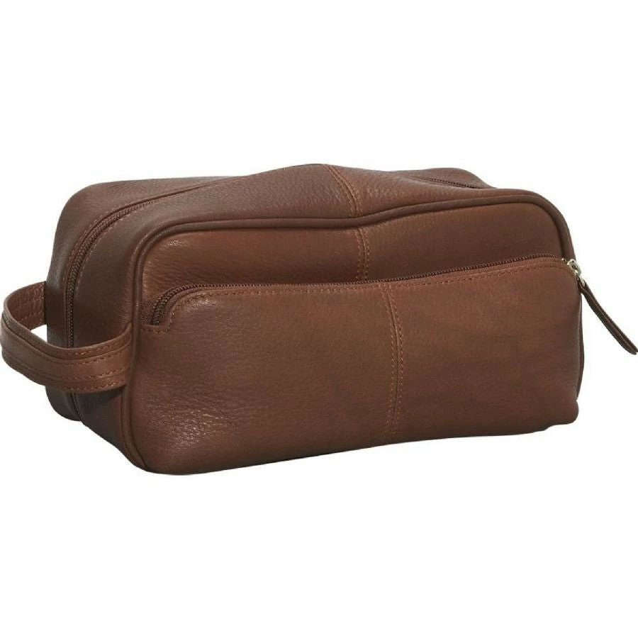 Osgoode Marley Triple Zip Leather Shave Kit Assorted Colors