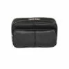 Scully Leather Soft Plonge Travel Kit Black