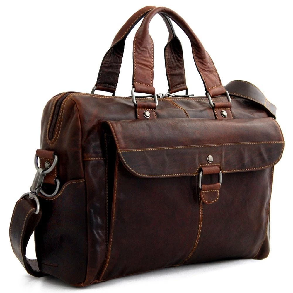 Jack Georges Voyager Top Zip With Front Flap Pocket Assorted Colors - Image 5