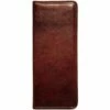 Jack Georges Voyager Collection Tie Case Brown