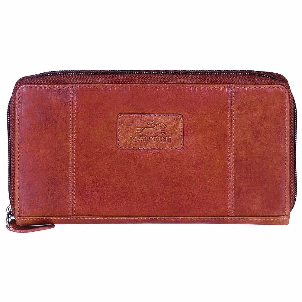 Mancini Casablanca Ladies' RFID Clutch Wallet - Image 3