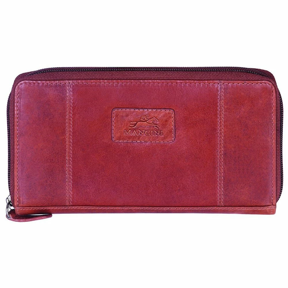 Mancini Casablanca Ladies' RFID Clutch Wallet - Image 4