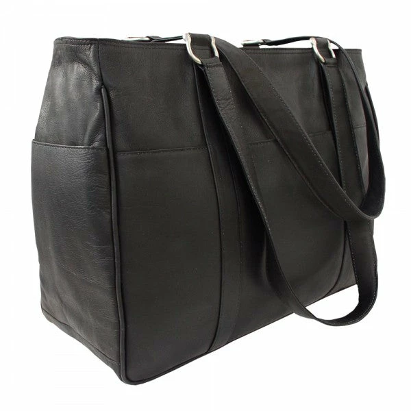 Piel Leather Medium Shopping Bag - Image 4