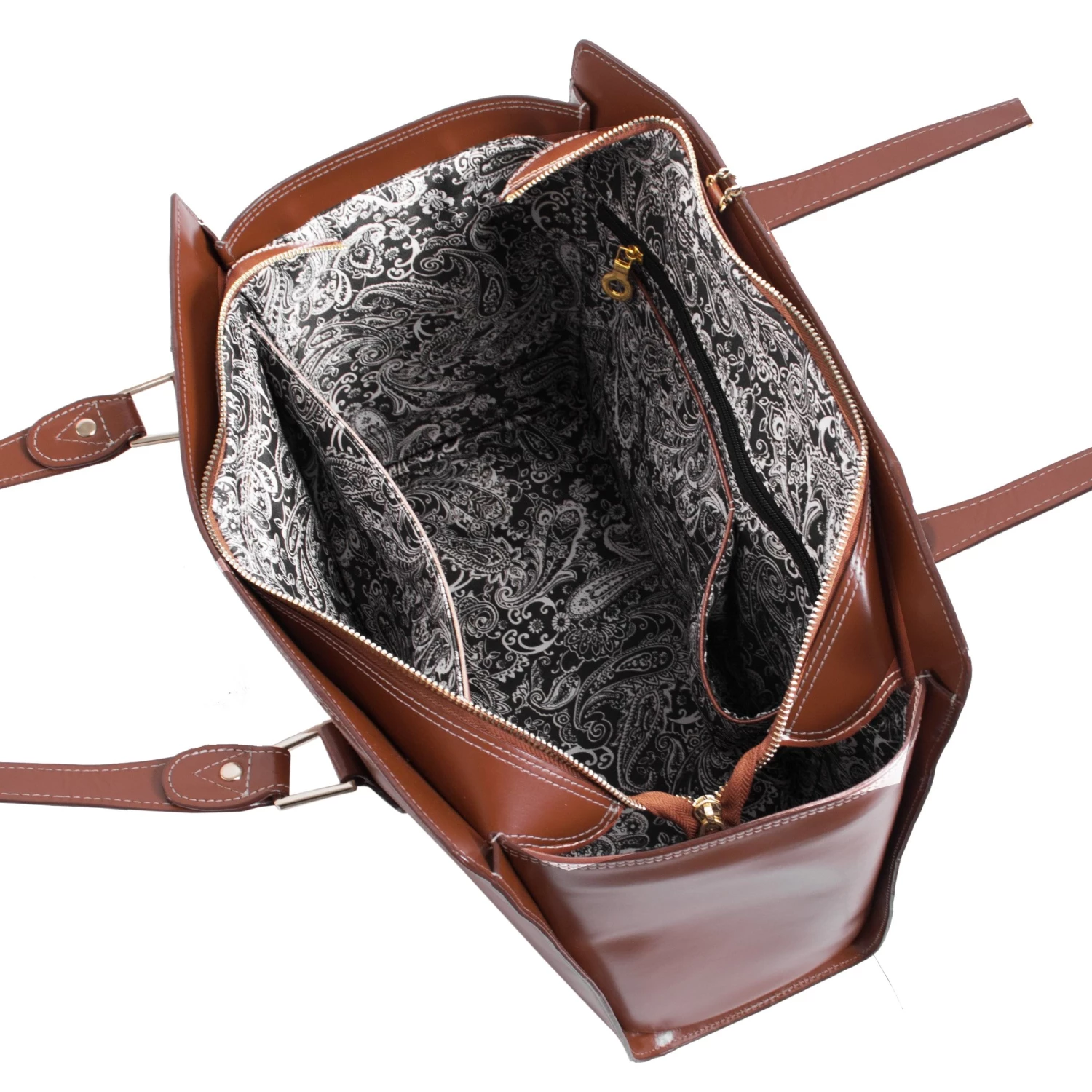 McKlein USA Aldora Leather Shoulder Tote Assorted Colors - Image 6