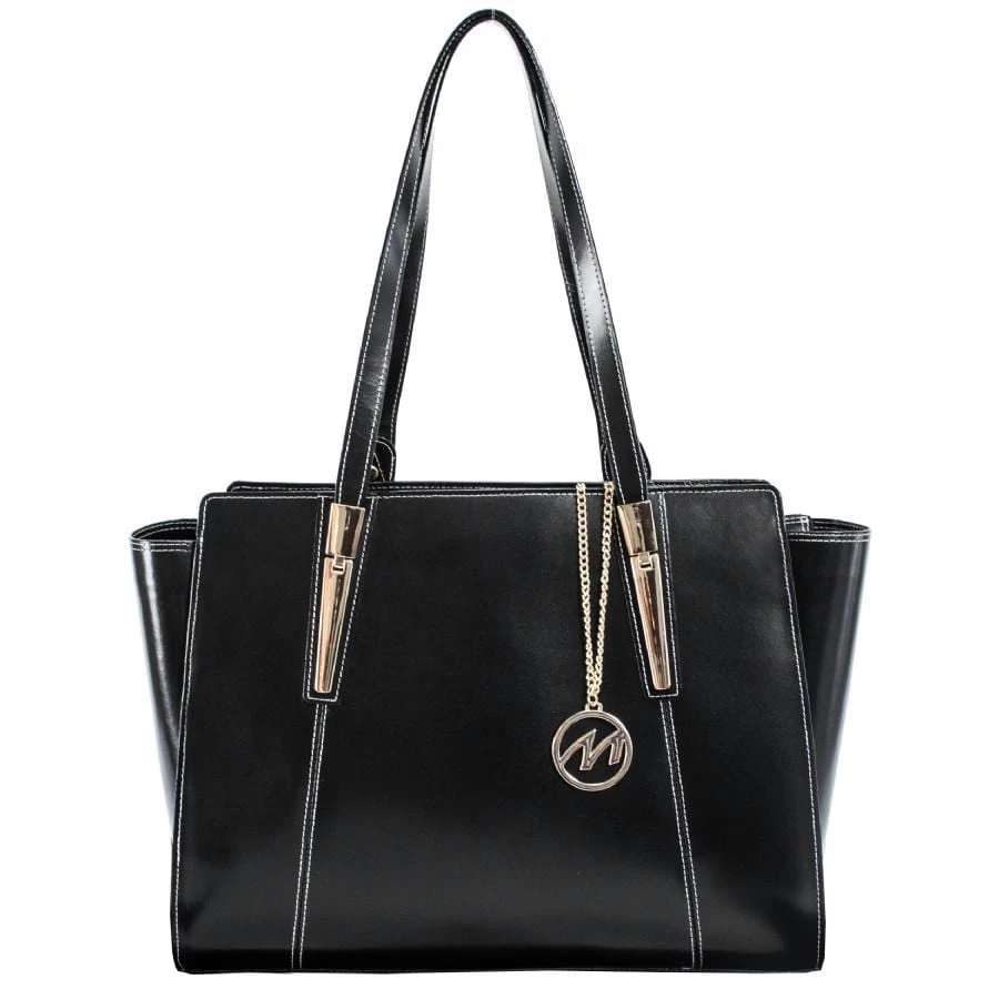 McKlein USA Aldora Leather Shoulder Tote Assorted Colors - Image 8