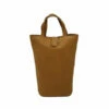 Piel Leather Double Wine Tote Assorted Colors
