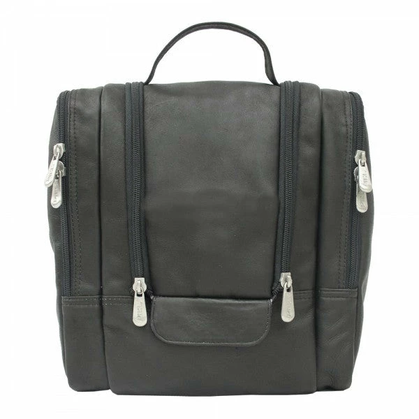 Piel Leather Hanging Travel Toiletry Kit - Image 6