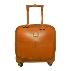 Bric's Life Pelle Quattro Pilot Cabin Case Cognac