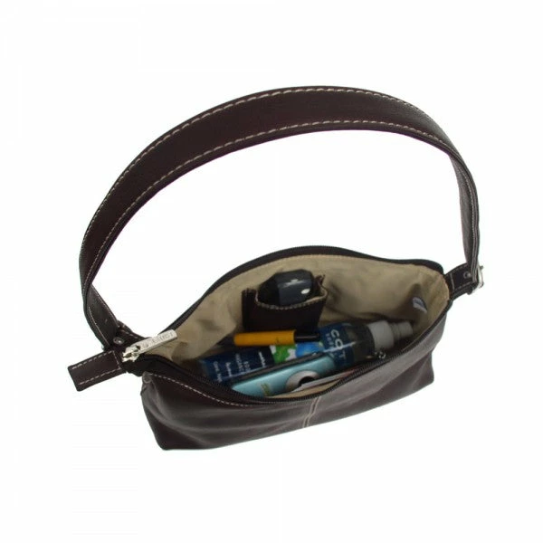 Piel Leather Mini Shoulder Bag Assorted Colors - Image 9