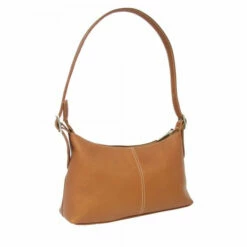 Piel Leather Mini Shoulder Bag Assorted Colors