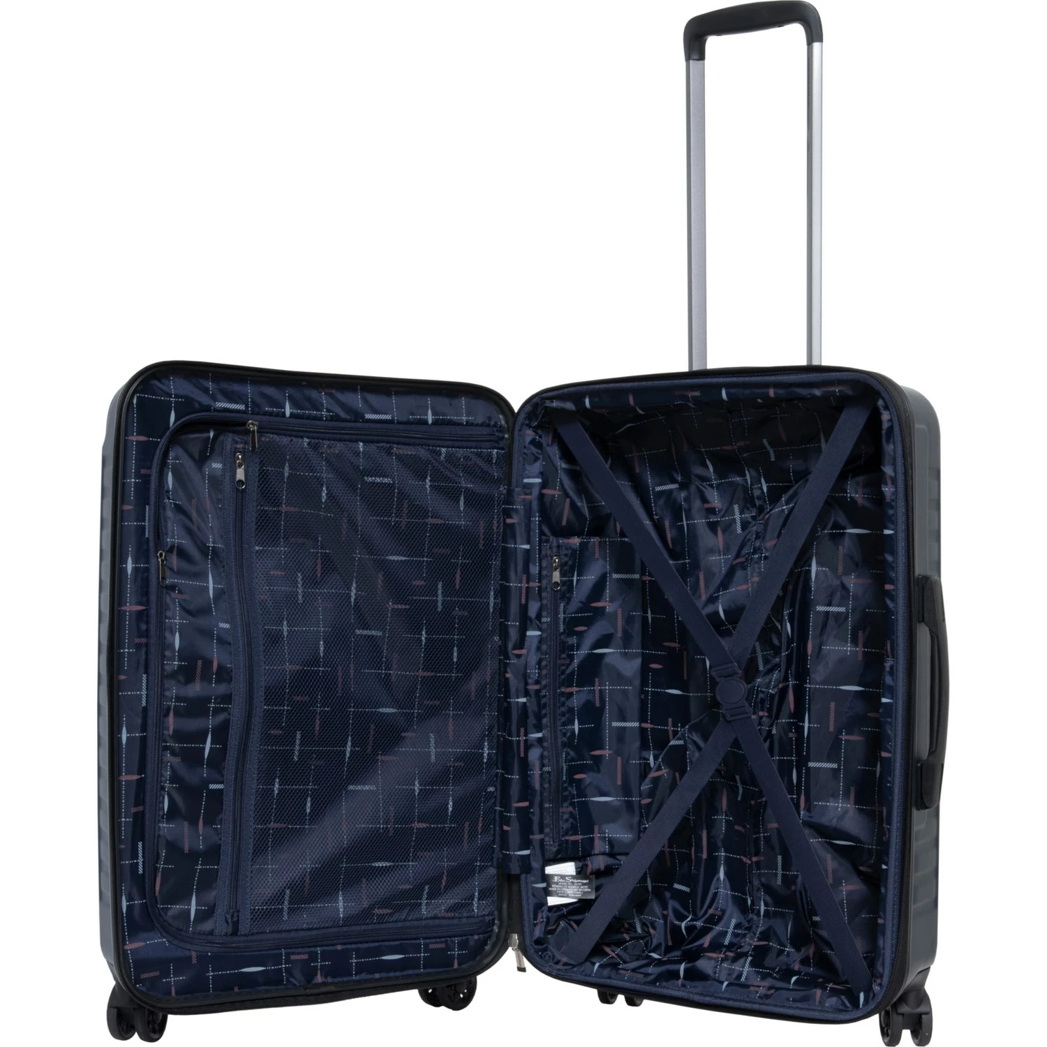 Ben Sherman 24” Sunderland Spinner Suitcase - Hardside, Expandable, Naval - Image 2