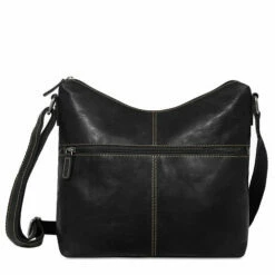 Jack Georges Voyager Uptown Hobo Bag With Large Front Pocket