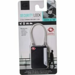 GFORCE 3-Dial Combination TSA Luggage Lock With ID Tag